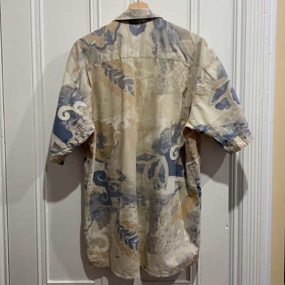 Vintage 90s Short Sleeve Buttoned Shirt L - Picture 2 of 3